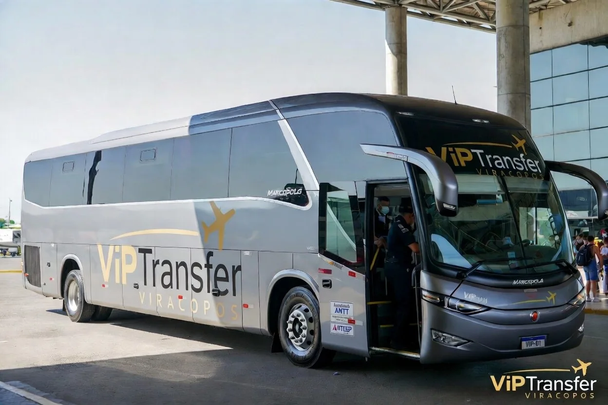 Frota VIP Transfer em Viracopos para grupos e empresas