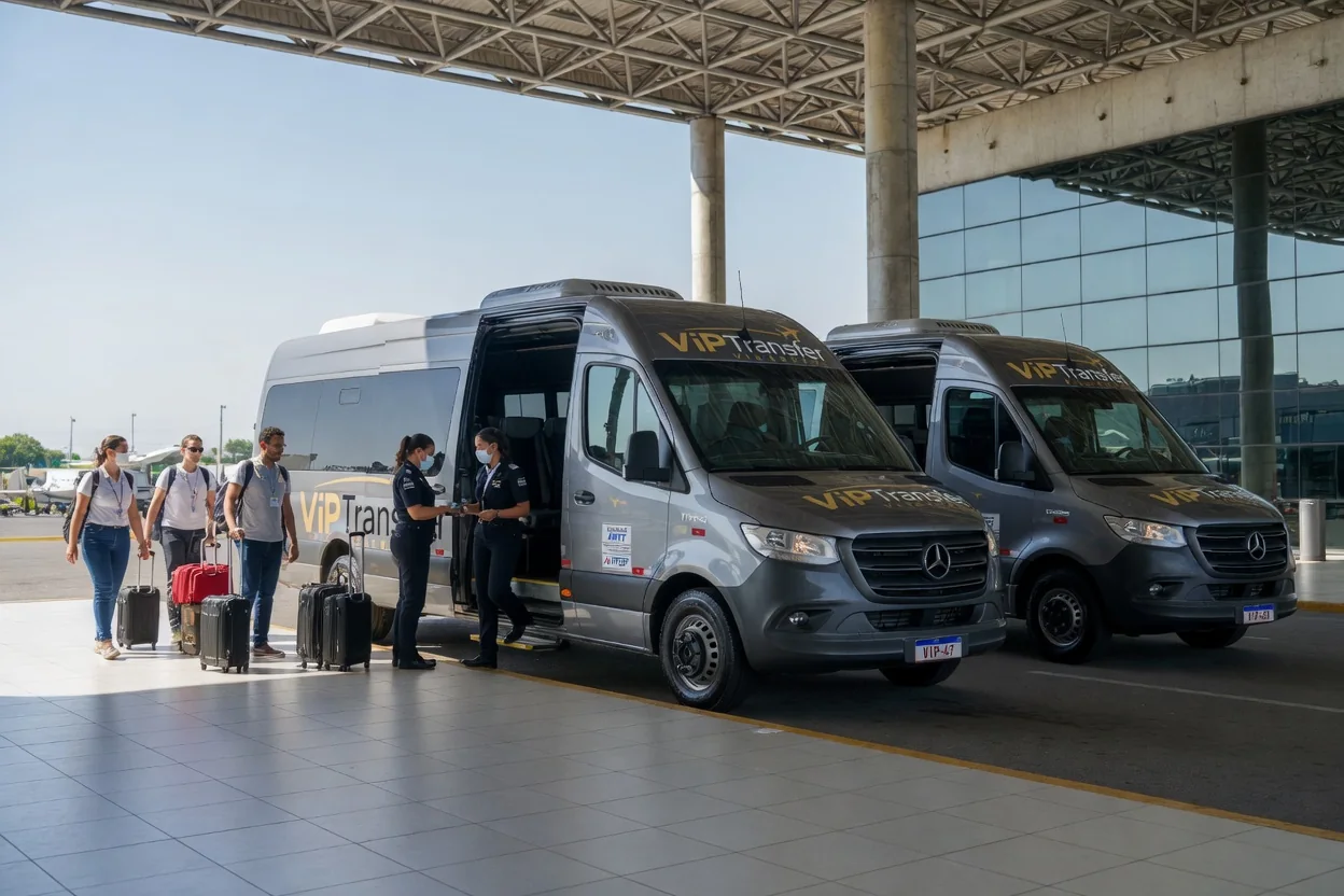 Van executiva para transfer no Aeroporto de Viracopos em Campinas